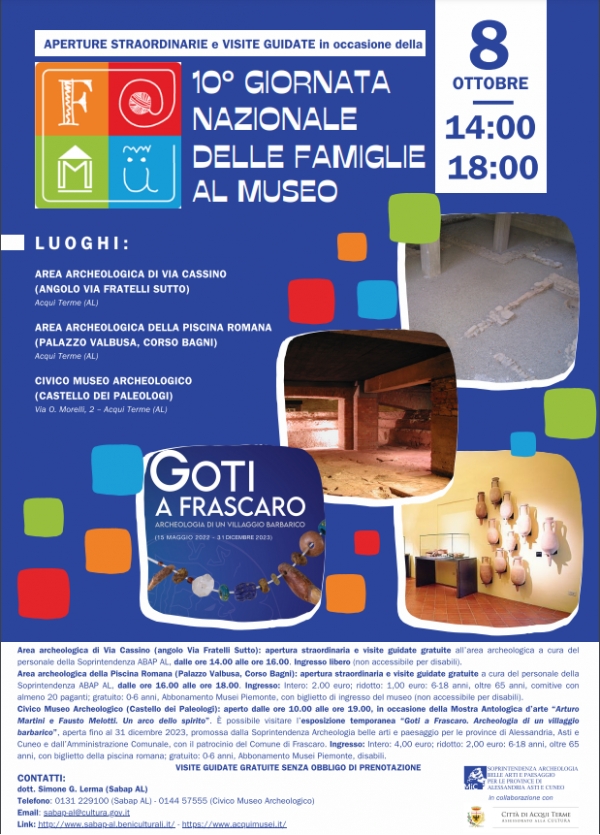 F@mu – Giornata nazionale delle famiglie al Museo - Acqui Terme (AL)