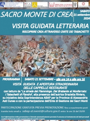 Sacro Monte Di Crea Visita Guidata Letteraria