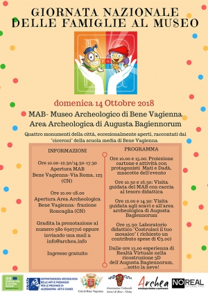 Giornata Nazionale delle Famiglie al Museo (F@MU 2018)