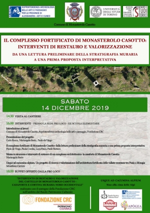 Il complesso fortificato di Monasterolo Casotto: interventi di restauro e valorizzazione