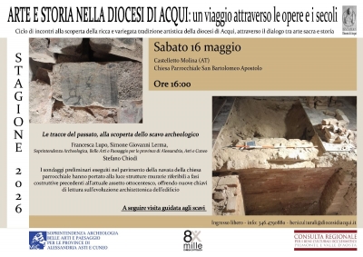 16 maggio 2026 - Arte e storia della diocesi di Acqui: un viaggio attraverso le opere e i secoli