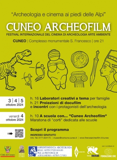Cuneo Archeofilm, il Festival Internazionale del Cinema di Archeologia Arte Ambiente