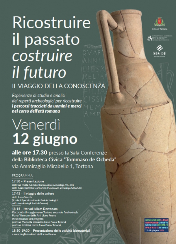 Ricostruire il passato: costruire il futuro. Il viaggio della conoscenza.