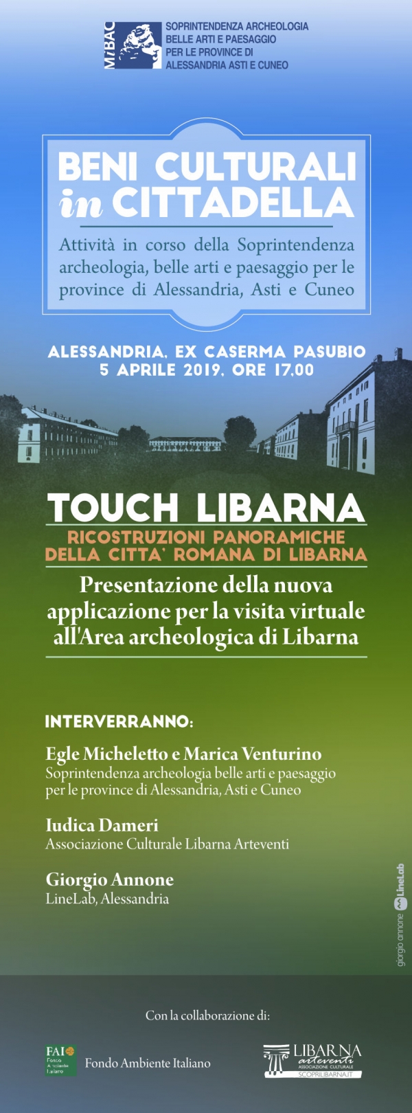 Touch Libarna - Ricostruzioni panoramiche della città romana di Libarna