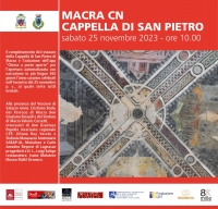 Presentazione delle opere di restauro conservativo presso la Cappella di San Pietro di Macra (CN)