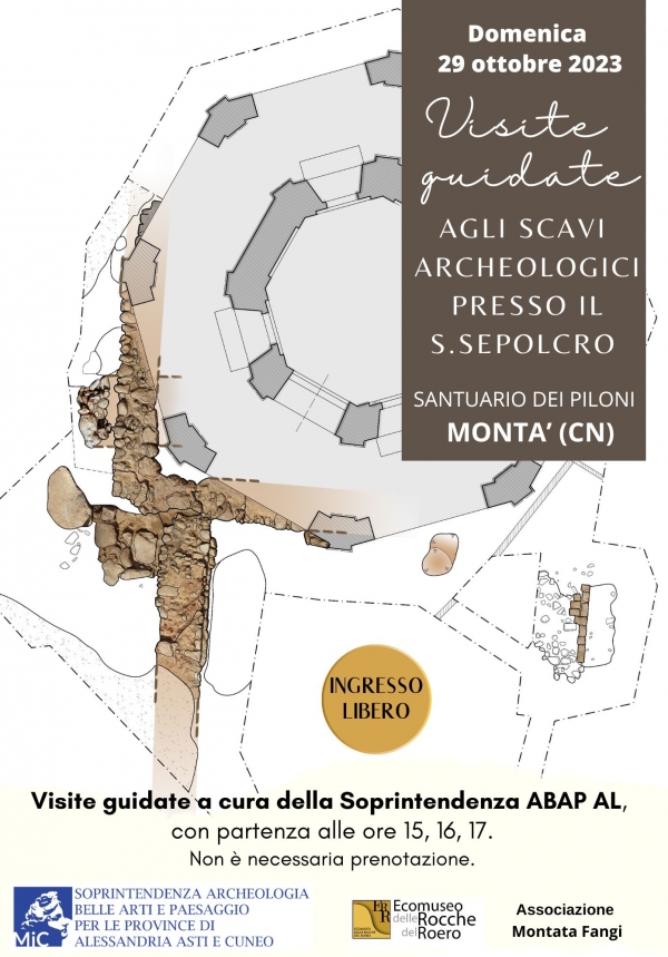 Montà (CN), Tempietto del Santo Sepolcro, Santuario dei Piloni – Visite guidate